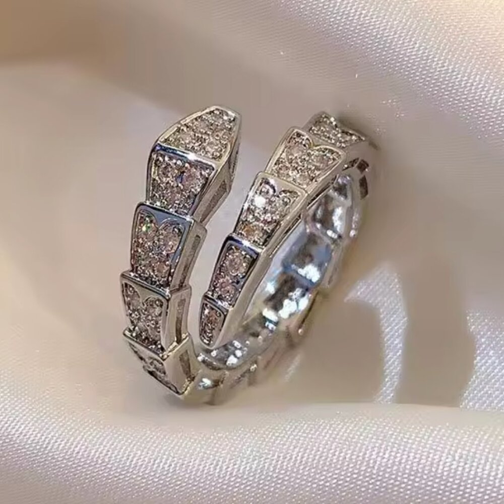 925 Sterling Silver Diamond Solitaire Bow Earrings